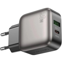Сетевое зарядное устройство BOROFONE BAS54A PD20W Black (6941991116209)
