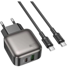 Сетевое зарядное устройство BOROFONE BAS54A PD20W Black (6941991116209)