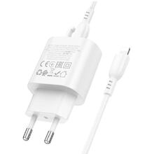 Сетевое зарядное устройство BOROFONE BA82A PD25W White (6941991112263)