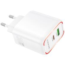 Сетевое зарядное устройство BOROFONE BA89A PD30W White (6941991119361)