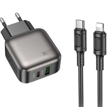 Зарядний пристрій BOROFONE BAS54A PD20W Black (6941991116216)