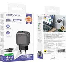 Сетевое зарядное устройство BOROFONE BAS55A PD30W Black ()