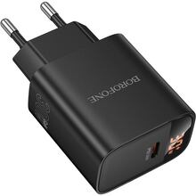 Сетевое зарядное устройство BOROFONE BA97A PD30W Black (6941991120480)