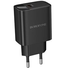 Сетевое зарядное устройство BOROFONE BA97A PD30W Black (6941991120480)
