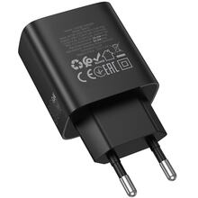 Сетевое зарядное устройство BOROFONE BA97A PD30W Black (6941991120480)