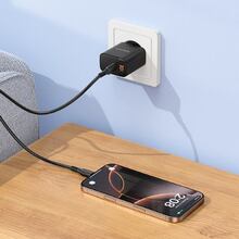 Сетевое зарядное устройство BOROFONE BA97A PD30W Black (6941991120480)