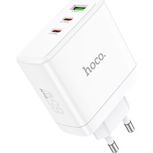 Сетевое зарядное устройство HOCO N30 Glory White (6931474784155)
