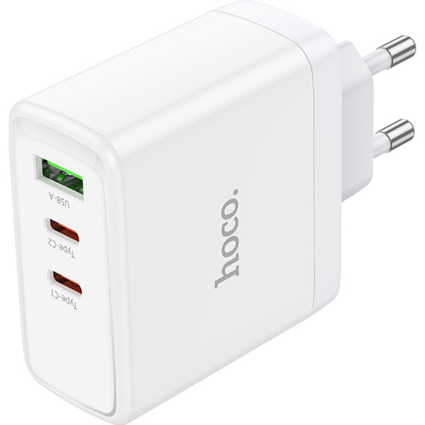 Сетевое зарядное устройство HOCO N30 Glory White (6931474784155) Выходной разъем USB Type-C