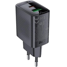 Сетевое зарядное устройство ACEFAST A78 PD20W GaN charger Black (6974316283256)