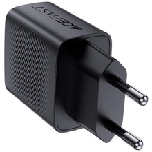 Сетевое зарядное устройство ACEFAST A78 PD20W GaN charger Black (6974316283256)