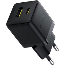 Сетевое зарядное устройство BASEUS Palm Fast Charger C+U 30W EU (P1011160A113-00)