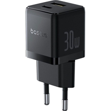 Сетевое зарядное устройство BASEUS Palm Fast Charger C+U 30W EU (P1011160A113-00)