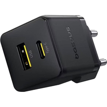 Сетевое зарядное устройство BASEUS Palm Fast Charger C+U 30W EU (P1011160A113-00)