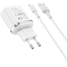 Сетевое зарядное устройство BOROFONE BA36A High speed single port QC3.0 charger set 18W (6931474716019)
