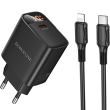 Сетевое зарядное устройство BOROFONE BA97A PD30W Black (6941991120497)