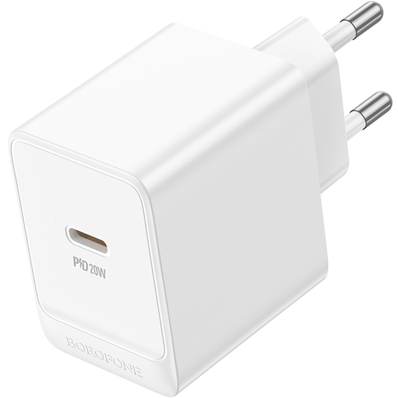 Сетевое зарядное устройство BOROFONE BAS13A PD20W White (6941991104862) Тип сетевое зарядное устройство