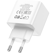 Сетевое зарядное устройство BOROFONE BAS13A PD20W White (6941991104862)