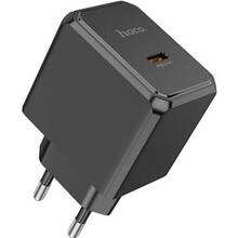 Сетевое зарядное устройство HOCO CS13A Ocean single port PD20W charger Black (6942007603805)