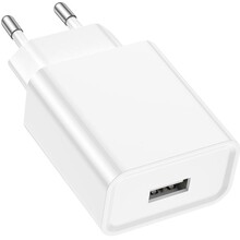 Мережевий зарядний пристрій BOROFONE BA74A 10.5W White (6974443388640)