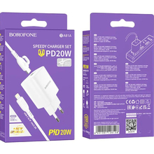 Сетевое зарядное устройство BOROFONE BA81A 20W White (6941991108198)