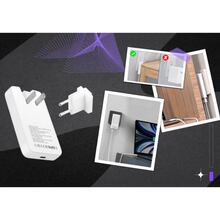Зарядний пристрій GELIUS VoltX GaN 65W White (00000101284)