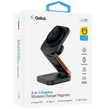 Бездротовий зарядний пристрій GELIUS Gravico 15W Black (00000100990)