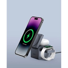 Бездротовий зарядний пристрій ANKER MagGo Wireless Charging Station 15W 3-in-1 Cube (Y1811G11)