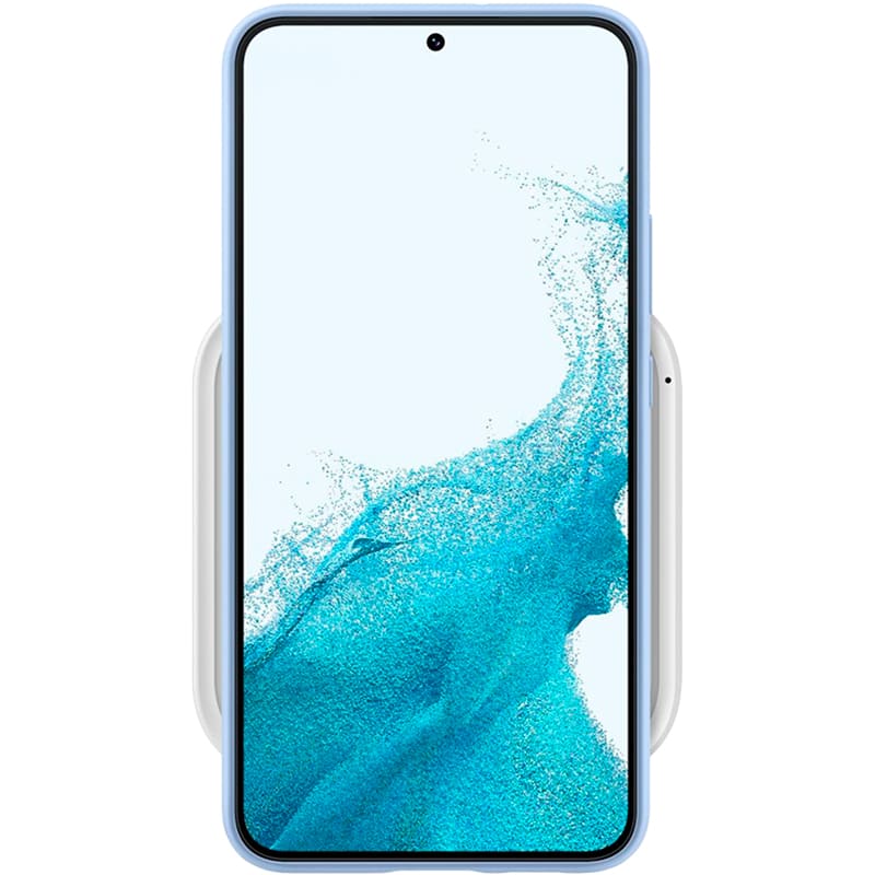 Фото Бездротовий зарядний пристрій SAMSUNG 15W Wireless Charger Pad with TA 15W White (EP-P2400TWEGEU)