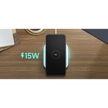 Бездротовий зарядний пристрій SAMSUNG 15W Wireless Charger Pad with TA 15W White (EP-P2400TWEGEU)