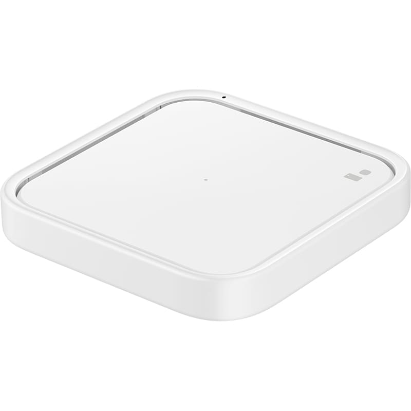 Бездротовий зарядний пристрій SAMSUNG 15W Wireless Charger Pad with TA 15W White (EP-P2400TWEGEU) Потужність 15