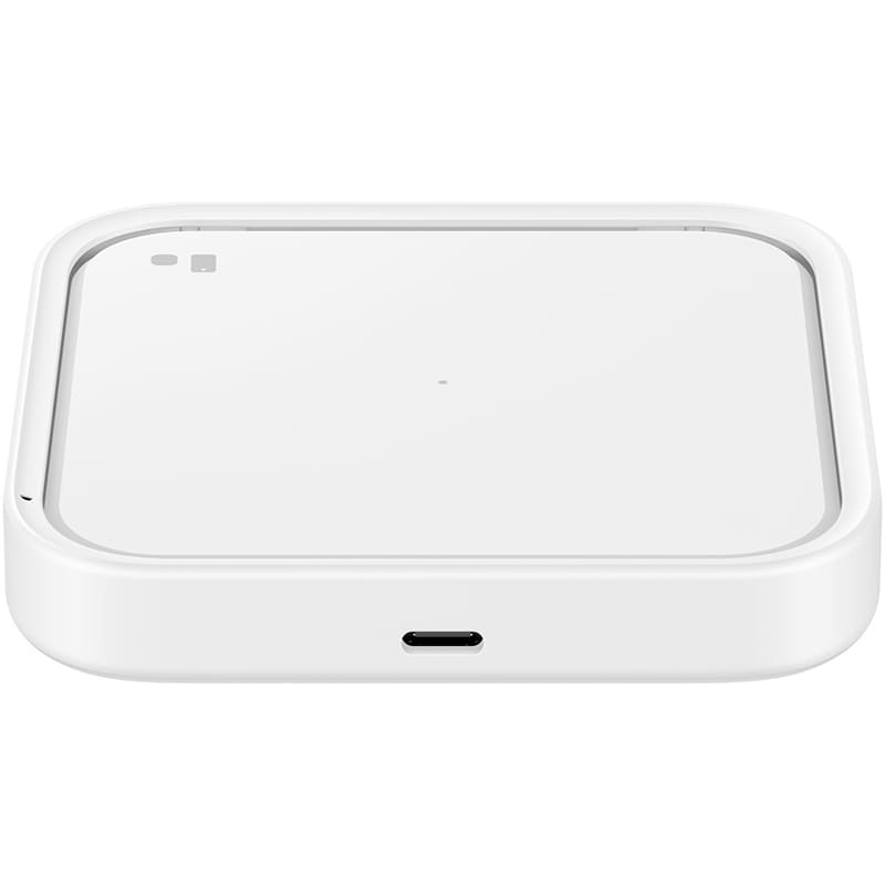 Бездротовий зарядний пристрій SAMSUNG 15W Wireless Charger Pad with TA 15W White (EP-P2400TWEGEU) Тип бездротовий зарядний пристрій