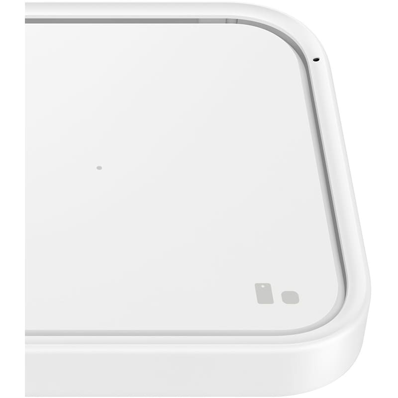 Бездротовий зарядний пристрій SAMSUNG 15W Wireless Charger Pad with TA 15W White (EP-P2400TWEGEU) Кабель знімний