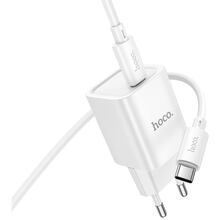 Сетевое зарядное устройство HOCO C148A PD30W White (6942007630320)