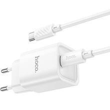 Сетевое зарядное устройство HOCO C148A PD30W White (6942007630320)