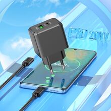 Сетевое зарядное устройство HOCO CS14A PD20W Black (6942007603911)