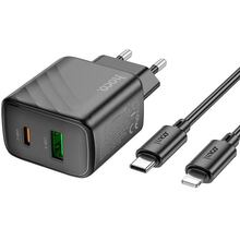 Зарядний пристрій HOCO CS23A PD30W Black (6942007609951)