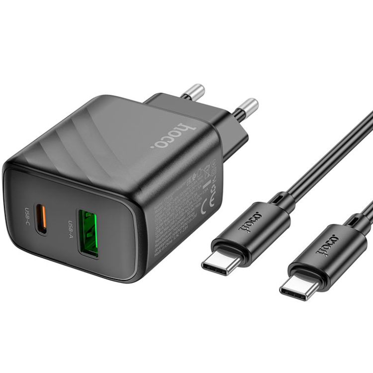Сетевое зарядное устройство HOCO CS23A PD30W Black (6942007609968) Тип сетевое зарядное устройство