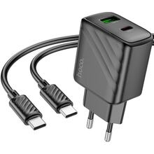Сетевое зарядное устройство HOCO CS23A PD30W Black (6942007609968)