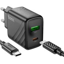 Сетевое зарядное устройство HOCO CS23A PD30W Black (6942007609968)