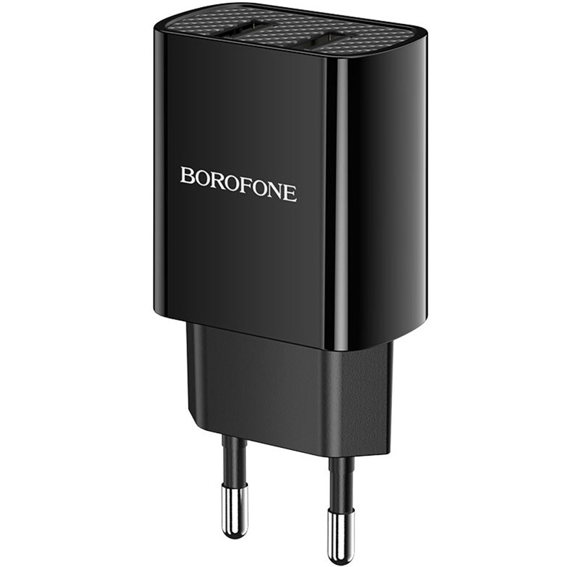 Мережевий зарядний пристрій BOROFONE BA53A 10.5W Black (6931474739131) Потужність 10.5