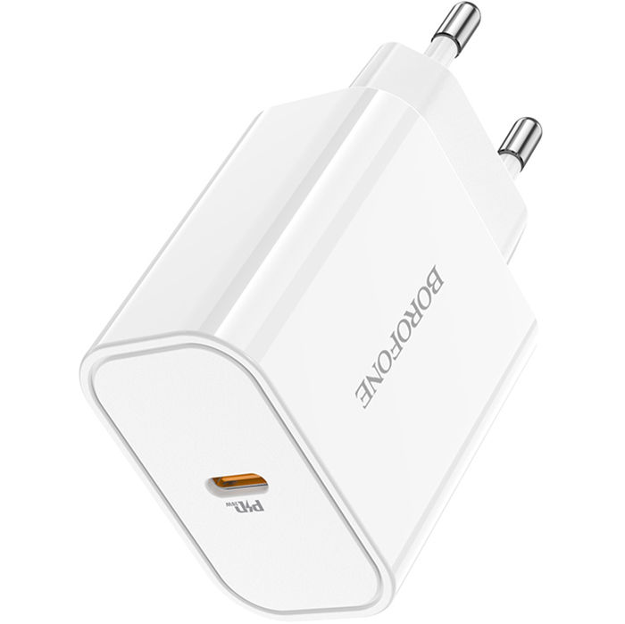 Сетевое зарядное устройство BOROFONE BA57A PD20W White (6931474745538)