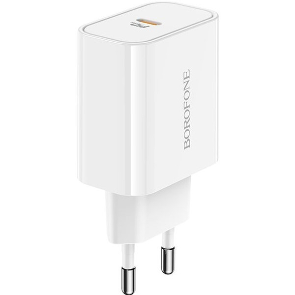 Сетевое зарядное устройство BOROFONE BA57A PD20W White (6931474745538) Мощность 20