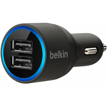 Автомобильное зарядное устройство BELKIN Авто ЗУ Dual USB Charger (F8J109btBLK)