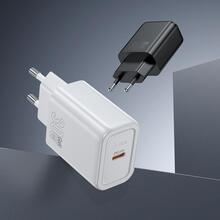 Сетевое зарядное устройство HOCO N62 PD30W Black (6942007644297)