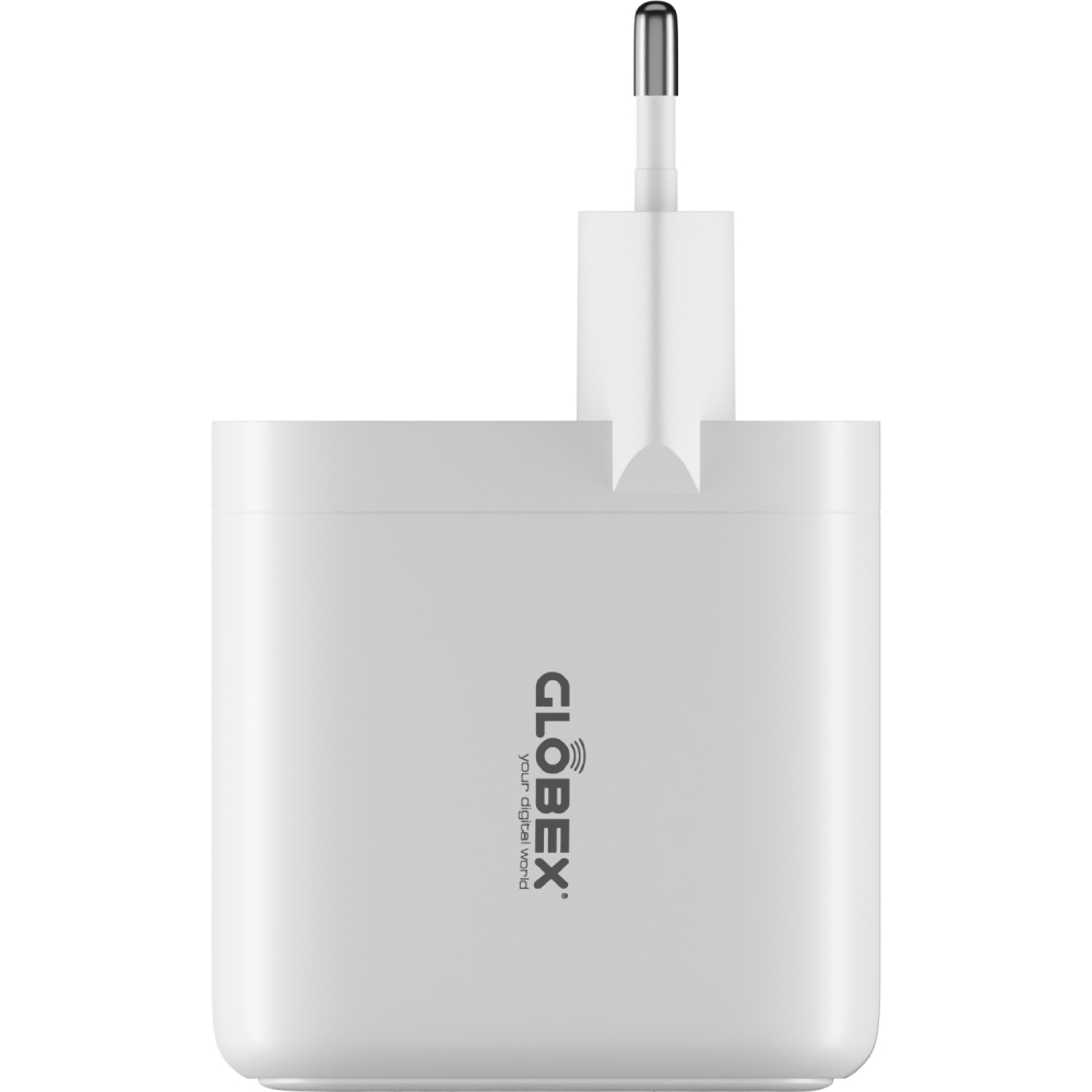 Сетевое зарядное устройство GLOBEX FastPower GaN65WAC White Сетевое зарядное устройство GLOBEX FastPower GaN65WAC White