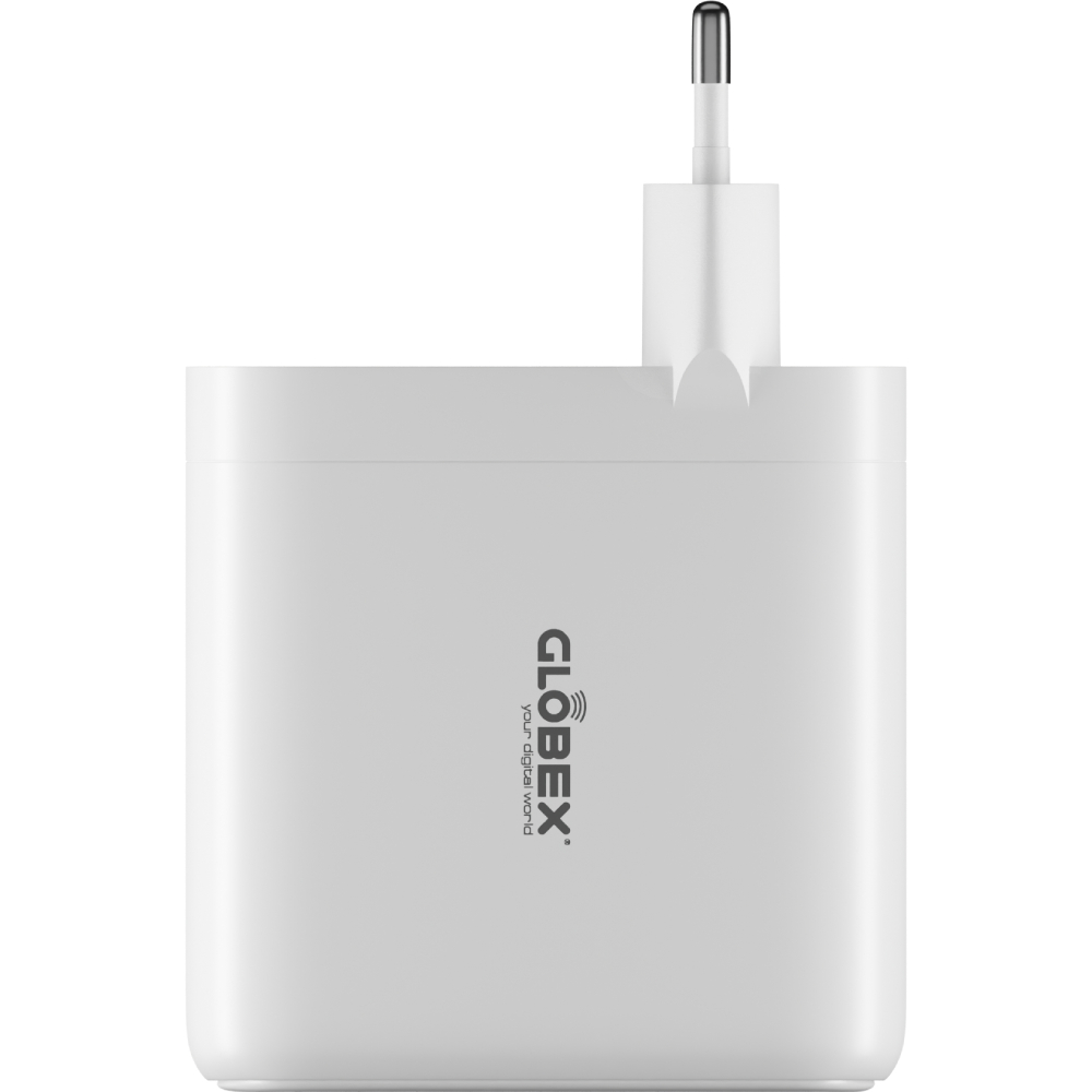Сетевое зарядное устройство GLOBEX FastPower GaN120WA3C White Сетевое зарядное устройство GLOBEX FastPower GaN120WA3C White