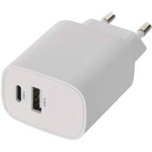 Сетевое зарядное устройство EMOS V02B15 USB-C USB-A 15W 220V Сетевое зарядное устройство EMOS V02B15 USB-C USB-A 15W 220V
