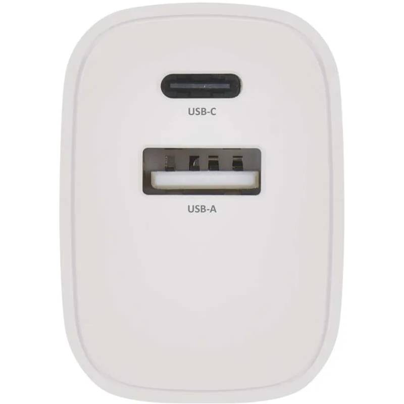 Сетевое зарядное устройство EMOS V02B15 USB-C USB-A 15W 220V Сетевое зарядное устройство EMOS V02B15 USB-C USB-A 15W 220V Выходной разъем USB