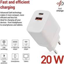 Сетевое зарядное устройство EMOS GAN PD 20W 220V Сетевое зарядное устройство EMOS GAN PD 20W 220V