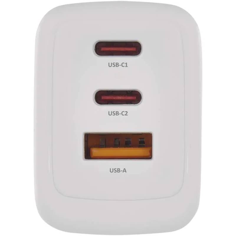 Сетевое зарядное устройство EMOS V05G65 GAN PD 65W 220V Сетевое зарядное устройство EMOS V05G65 GAN PD 65W 220V Выходной разъем USB Type-C